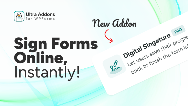 Digital Signature for WPForms