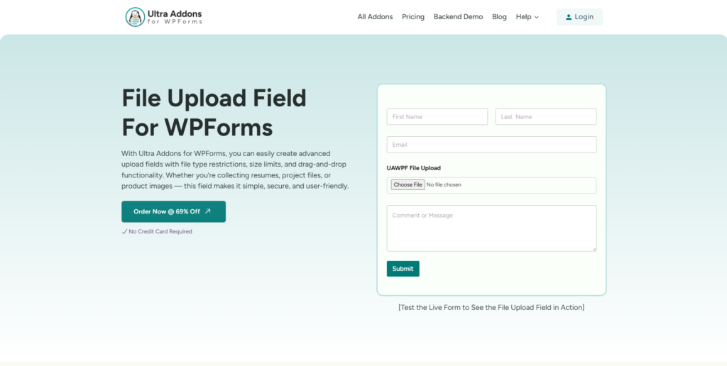 Best File Upload Addon for WPForms 2026 - WPF Addons