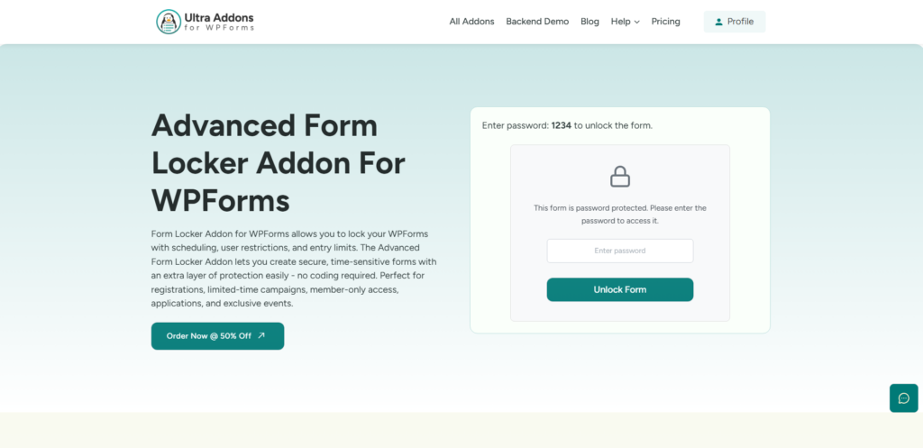 Form Locker Engel Best Form Locker Addon for Wpforms in 2026 - Protect your form